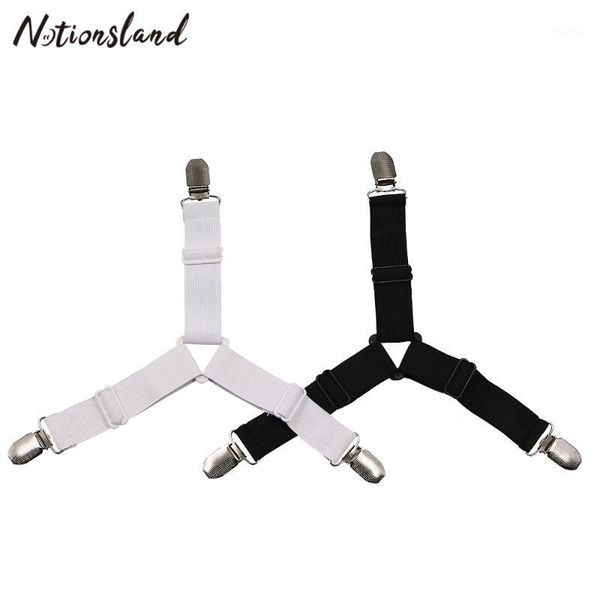 4pcs elastic bed sheet clip with adjustable heavy duty grippers slip-resistant clips triangle bed sheet holder straps diy craft1, Black
4pcs elastic bed sheet clip with adjustable heavy duty grippers slip-resistant clips triangle bed sheet holder straps diy craft1, Black