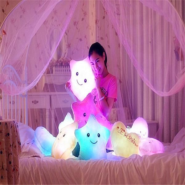 a001 wholesale- promotion cute star luminous pillow with colorful light birthday/valentine day gift sale
a001 wholesale- promotion cute star luminous pillow with colorful light birthday/valentine day gift sale