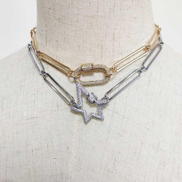 women fashion pentagram pendant choker punk rectangle thick chain handmade summer trend clothes accessories daily wild man gifts1, Golden;silver
women fashion pentagram pendant choker punk rectangle thick chain handmade summer trend clothes accessories daily wild man gifts1, Golden;silver