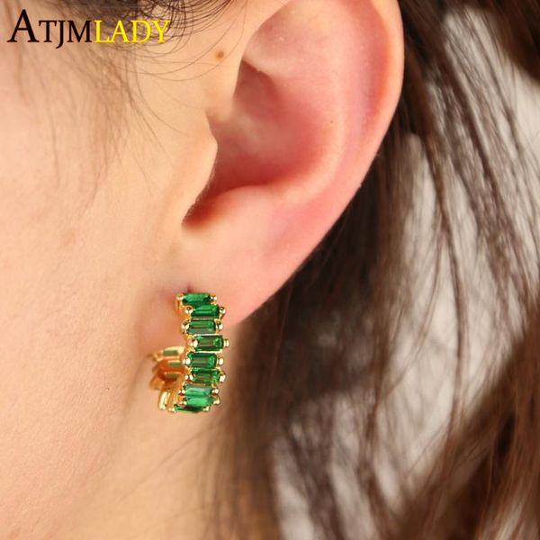 charm 2021 summer minimal baguette cubic zirconia green color hoop earring for women fashion elegance luxury dainty cz jewelry, Golden
charm 2021 summer minimal baguette cubic zirconia green color hoop earring for women fashion elegance luxury dainty cz jewelry, Golden