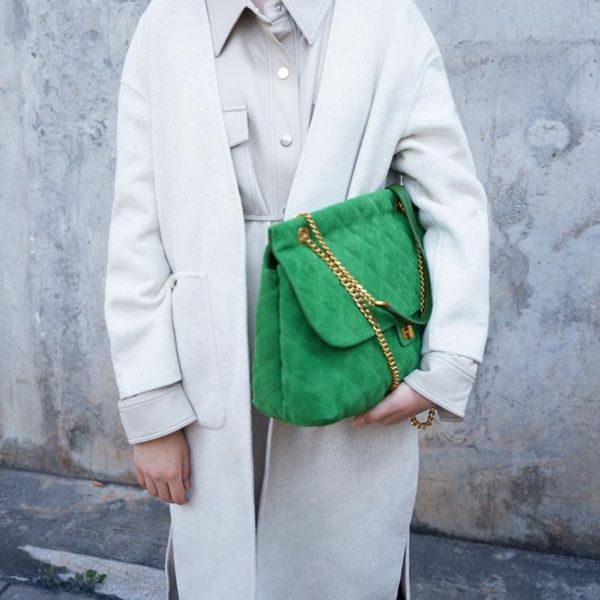 cross body fashion quilted chains women bag\handbag leather female tote lock green lady shoulder crossbody bag big capacity
cross body fashion quilted chains women bag\handbag leather female tote lock green lady shoulder crossbody bag big capacity
