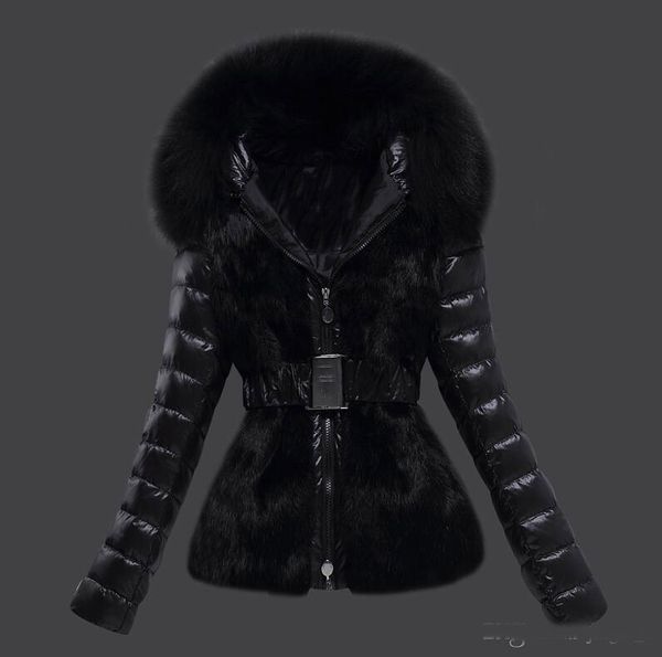 women winter jacket ladies real fox fur collar 90% duck down inside warm coat femme with quality, Black
women winter jacket ladies real fox fur collar 90% duck down inside warm coat femme with quality, Black