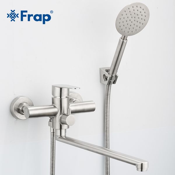 frap new shower faucets classic bathtub faucet single holder long nose stainless steel bathroom faucet bath mixer tap f2248 1011
frap new shower faucets classic bathtub faucet single holder long nose stainless steel bathroom faucet bath mixer tap f2248 1011