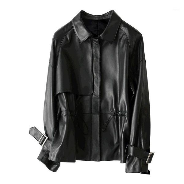 fashion natural sheepskin coats short genuine leather coat female autumn spring trench jackets women real leather1, Black
fashion natural sheepskin coats short genuine leather coat female autumn spring trench jackets women real leather1, Black