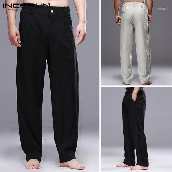 2020 fashion men leisure pantalones men fashion straight pants solid color loose joggers casual comfortable buttons trousers 5xl1, Black
2020 fashion men leisure pantalones men fashion straight pants solid color loose joggers casual comfortable buttons trousers 5xl1, Black