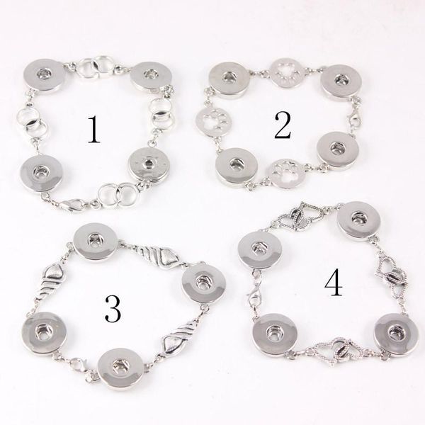 5pcs snap button bracelet 18mm hollow 4 styles pattern charm bracelets fit 18/20mm snap button jewelry accessory1, Black
5pcs snap button bracelet 18mm hollow 4 styles pattern charm bracelets fit 18/20mm snap button jewelry accessory1, Black