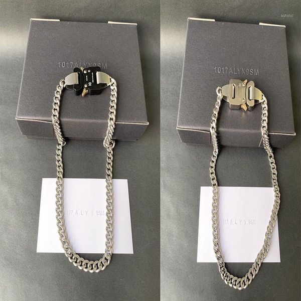 1017 alyx 9sm transparent chain 2020 new socket ultra light functional buckle necklace clavicle bracelet1, Silver
1017 alyx 9sm transparent chain 2020 new socket ultra light functional buckle necklace clavicle bracelet1, Silver