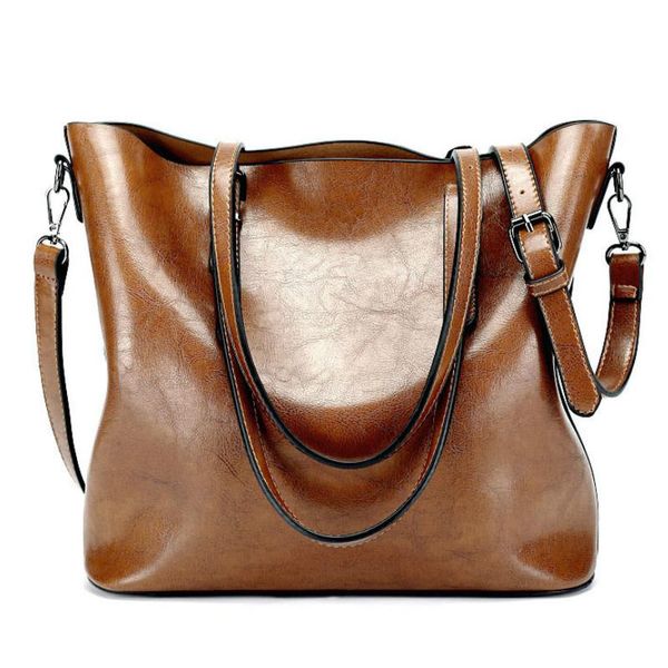 shoulder bags women bag fashion handbag oil wax leather large capacity tote casual pu messenger
shoulder bags women bag fashion handbag oil wax leather large capacity tote casual pu messenger