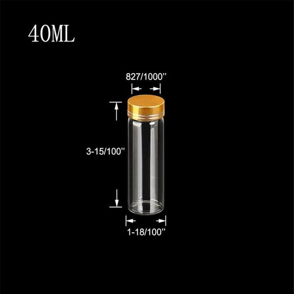 30*80mm 12pcs 40ml glass bottles aluminium screw golden cap empty transparent clear liquid gift container wishing bot jllggt
30*80mm 12pcs 40ml glass bottles aluminium screw golden cap empty transparent clear liquid gift container wishing bot jllggt