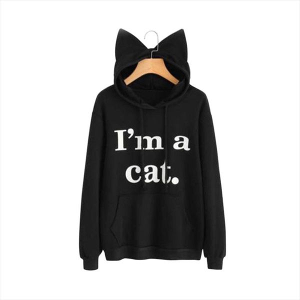autumn winter women hooded hoodies long sleeve letters printing sweatshirt with cat ears hat lady girls casual pullover sal, Black
autumn winter women hooded hoodies long sleeve letters printing sweatshirt with cat ears hat lady girls casual pullover sal, Black