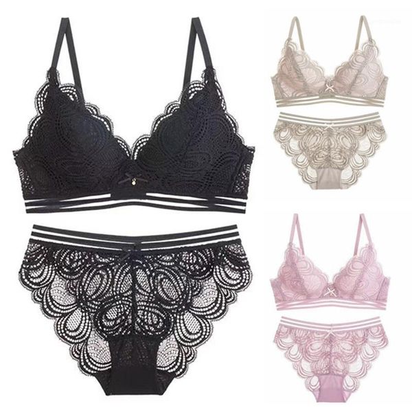 lace bra set with hollow stripes deep v lacy underwear set lingerie women bra & brief sets1, Red;black
lace bra set with hollow stripes deep v lacy underwear set lingerie women bra & brief sets1, Red;black