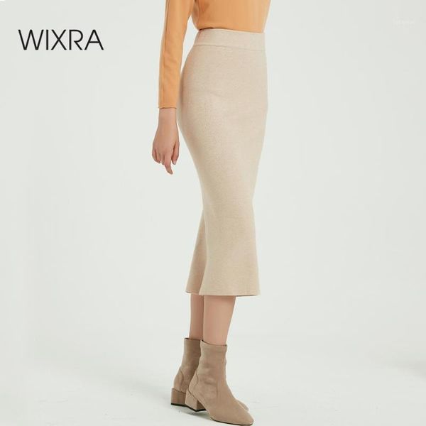 wixra 2019 new solid pencil skirts elegant high waist mid-calf split skirt ladies bottom autumn winter1, Black
wixra 2019 new solid pencil skirts elegant high waist mid-calf split skirt ladies bottom autumn winter1, Black