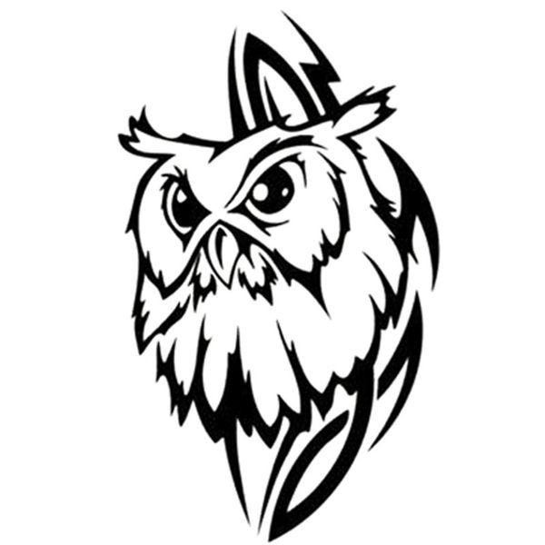 10.8x18cm tribal owl personality interesting car sticker vinyl decorative decal accessories black silver s6-2591
10.8x18cm tribal owl personality interesting car sticker vinyl decorative decal accessories black silver s6-2591