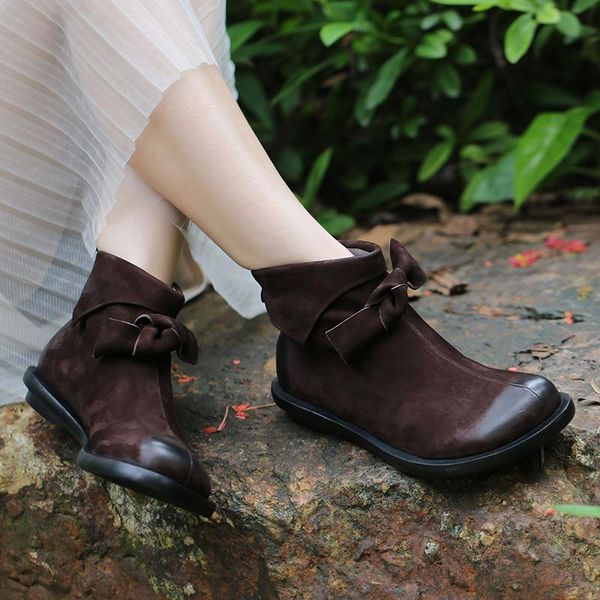 boots vallu design bow-knot ankle women handmade lovely low heel lady booties back zipper female footwear shoes, Black
boots vallu design bow-knot ankle women handmade lovely low heel lady booties back zipper female footwear shoes, Black