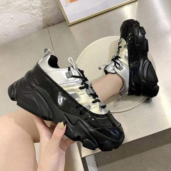 rimocy silver pu leather platform sneakers women thick bottom running sports shoes woman breatable casual black vulcanized shoes #zv1r
rimocy silver pu leather platform sneakers women thick bottom running sports shoes woman breatable casual black vulcanized shoes #zv1r