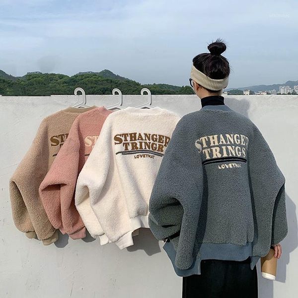 jacket women korean loose lamb wool sweet cute letter embroidered jacket winter o-neck zipper warm coat1, Black
jacket women korean loose lamb wool sweet cute letter embroidered jacket winter o-neck zipper warm coat1, Black