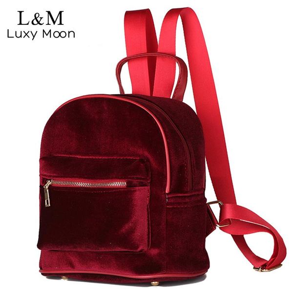 women velvet backpack 2020 mochilas mujer casual mini backpack for teenage girls wine red shoulder bag rucksack black xa268h bbyrye
women velvet backpack 2020 mochilas mujer casual mini backpack for teenage girls wine red shoulder bag rucksack black xa268h bbyrye