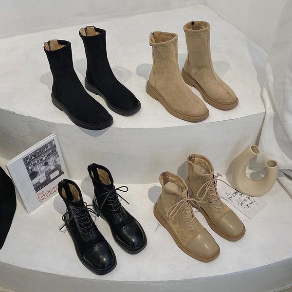 lady boots shoes flat heel boots-women winter footwear luxury designer round toe lace up black low 2021 fashion rock ankle pvc l
lady boots shoes flat heel boots-women winter footwear luxury designer round toe lace up black low 2021 fashion rock ankle pvc l