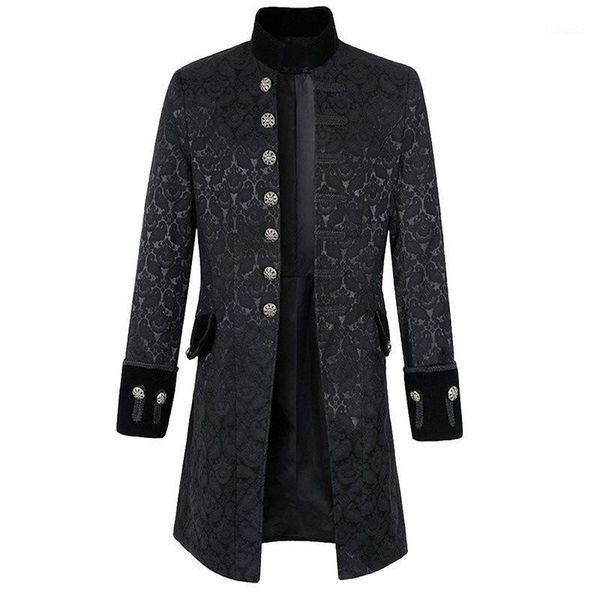 mens western retro style trench windbreaker solid color steampunk long sleeve jacket male single breasted collar jacket uniform1, Black;brown
mens western retro style trench windbreaker solid color steampunk long sleeve jacket male single breasted collar jacket uniform1, Black;brown
