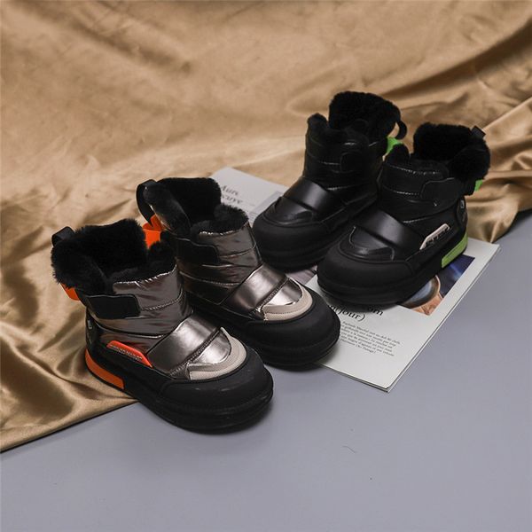 kids casual short winter children ankle boots cotton plus velve keep warm sneakers shoes sz184, Black;grey
kids casual short winter children ankle boots cotton plus velve keep warm sneakers shoes sz184, Black;grey