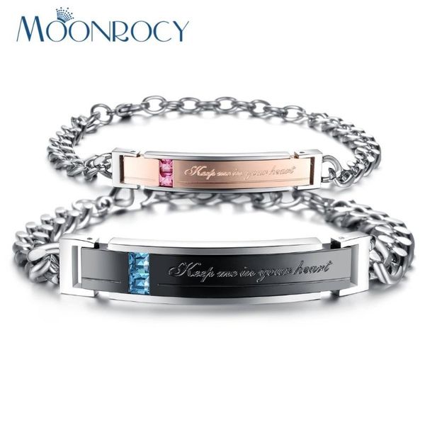 moonrocy titanium steel bangle bracelet party jewelry true love words fadeless couple bracelet gift, Black
moonrocy titanium steel bangle bracelet party jewelry true love words fadeless couple bracelet gift, Black