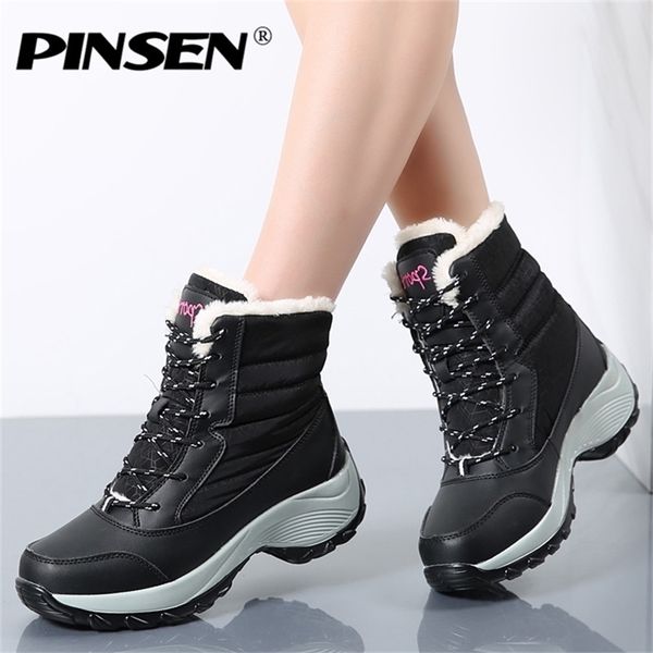 pinsen winter boots women new arrival fashion brand female snow boots classic mujer botas waterproof boots for women size 35-41 y200915, Black
pinsen winter boots women new arrival fashion brand female snow boots classic mujer botas waterproof boots for women size 35-41 y200915, Black