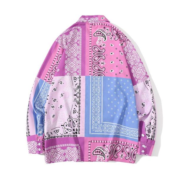 blue patchwork male sleeve shirt men long shirts streetwear men's luxfd, Black
blue patchwork male sleeve shirt men long shirts streetwear men's luxfd, Black