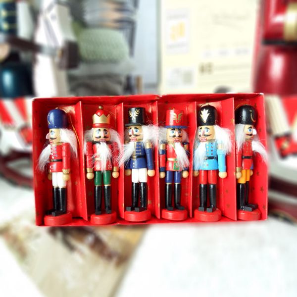 christmas decoration wholesale most ornaments popular 6pcs/set colorful wooden nutcracker dolls for kids gift
christmas decoration wholesale most ornaments popular 6pcs/set colorful wooden nutcracker dolls for kids gift