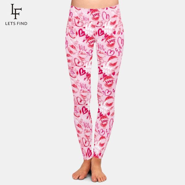 women's leggings letsfind valentines day style lips prints and words love print women fashion high waist plus size fitness, Black
women's leggings letsfind valentines day style lips prints and words love print women fashion high waist plus size fitness, Black