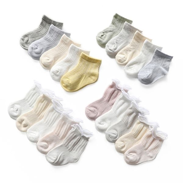 5pairs/pack baby socks new born summer mesh thin baby socks for girls infant cotton casual baby boys socks summer style y201009, Pink;yellow
5pairs/pack baby socks new born summer mesh thin baby socks for girls infant cotton casual baby boys socks summer style y201009, Pink;yellow
