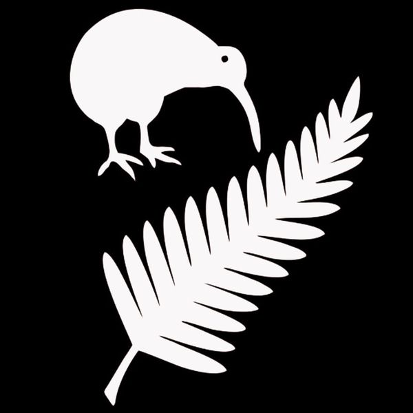 funny kiwi bird and new zealand fern personality car stickers for various models of car stickers black/white, 15*11cm
funny kiwi bird and new zealand fern personality car stickers for various models of car stickers black/white, 15*11cm