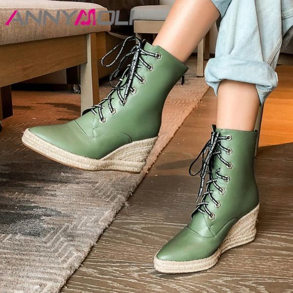 boots annymoli autumn ankle women pu leather platform wedges heel short zip super high shoes lady winter big size 431, Black
boots annymoli autumn ankle women pu leather platform wedges heel short zip super high shoes lady winter big size 431, Black