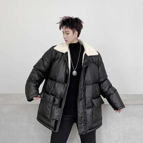 2021 winter new men's solid color double face parkas woman loose fashion casual coats male warm streetwear clothing 8uyx, Black
2021 winter new men's solid color double face parkas woman loose fashion casual coats male warm streetwear clothing 8uyx, Black