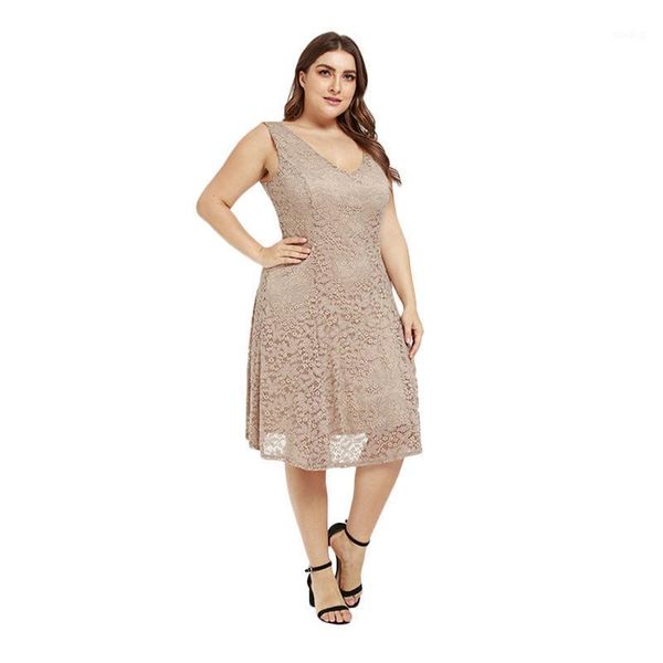 whzhm summer champagne floral dress women backless v-neck sleeveless plus size 3xl flower mesh dress party lace femme1, Black;gray
whzhm summer champagne floral dress women backless v-neck sleeveless plus size 3xl flower mesh dress party lace femme1, Black;gray