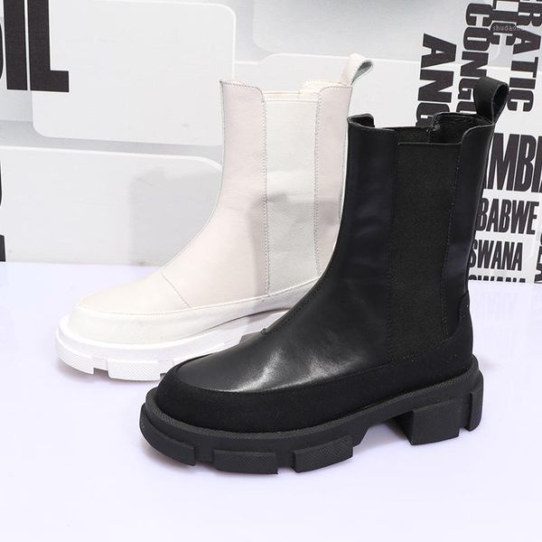 boots soft split leather women ankle motorcycle female autumn winter shoes woman punk 2021 spring1, Black
boots soft split leather women ankle motorcycle female autumn winter shoes woman punk 2021 spring1, Black