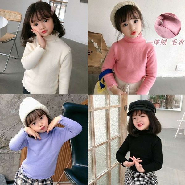 clothing lace small girls' 2020 winter all in one cashmere sweater children's t-shirt, Blue
clothing lace small girls' 2020 winter all in one cashmere sweater children's t-shirt, Blue