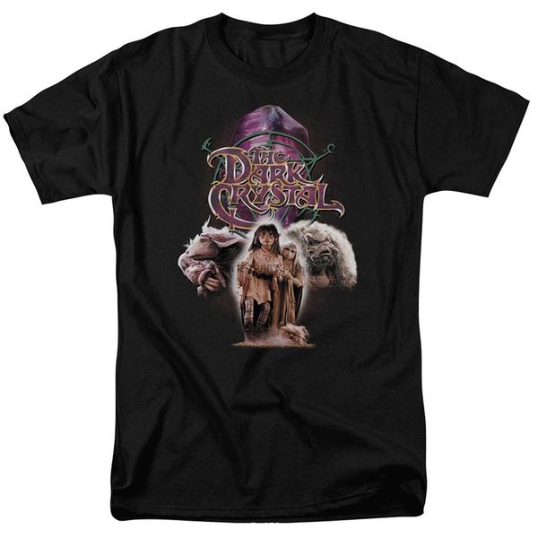 trevco men's dark crystal short sleeve t-shirt sport hooded sweatshirt hoodie