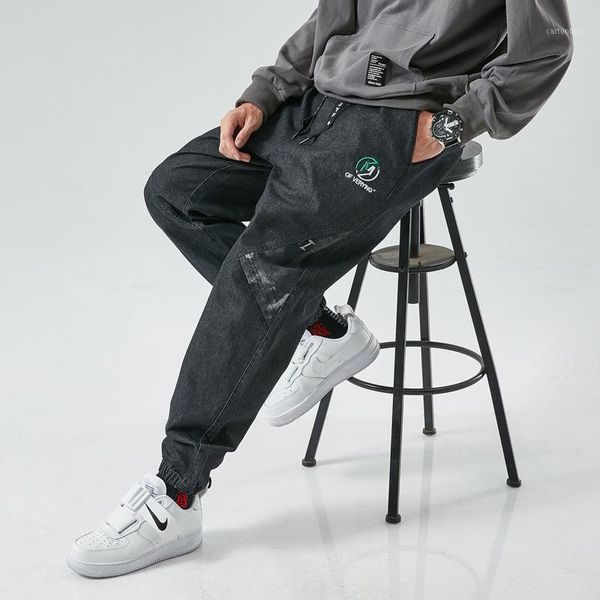 men's pants large size sweatpants men trend 2021 korean version winter streetwear trousers casual sport hip hop loose jeans1, Black
men's pants large size sweatpants men trend 2021 korean version winter streetwear trousers casual sport hip hop loose jeans1, Black