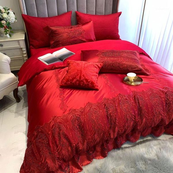 bedding sets 50 chinese style wedding reactive printing 4ps duvet cover set romantic lace edge bed sheet set1
bedding sets 50 chinese style wedding reactive printing 4ps duvet cover set romantic lace edge bed sheet set1