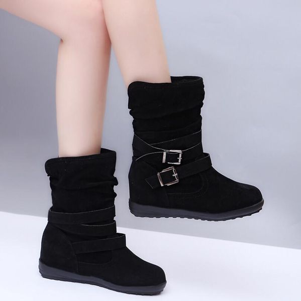 

2021 arrival women classic low boots boots snow winter boots size 35-43, Black