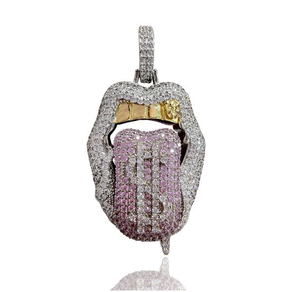 hip hop iced out gold teeth money mouth pendant necklace with 4mm tennis chain rope chain, Silver
hip hop iced out gold teeth money mouth pendant necklace with 4mm tennis chain rope chain, Silver