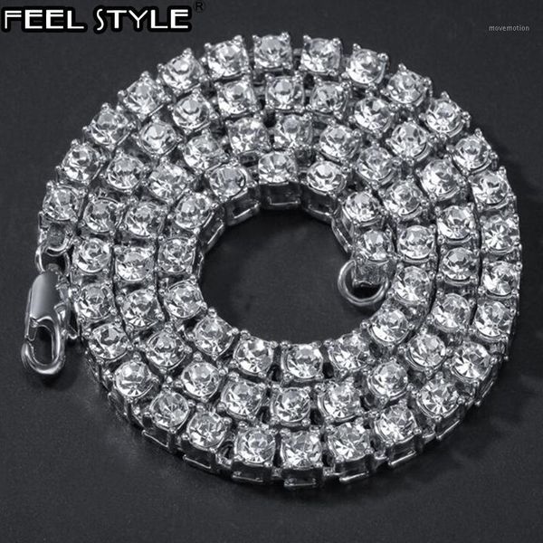 hip hop 5mm 2pcs mens iced out tennis chain necklaces 1 row rhinestone choker bling for men jewelry crystal necklace1, Silver
hip hop 5mm 2pcs mens iced out tennis chain necklaces 1 row rhinestone choker bling for men jewelry crystal necklace1, Silver