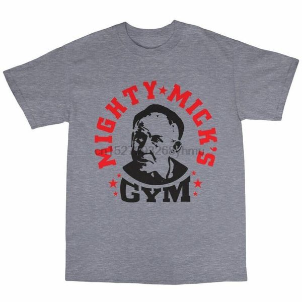 mighty mick's gym rocky inspired t-shirt sport hooded sweatshirt hoodie