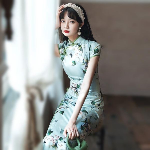 sheng coco elegant dress women chinese formal dress plus size 4xl elegant women clothing green evening cheongsam qipao, Red
sheng coco elegant dress women chinese formal dress plus size 4xl elegant women clothing green evening cheongsam qipao, Red