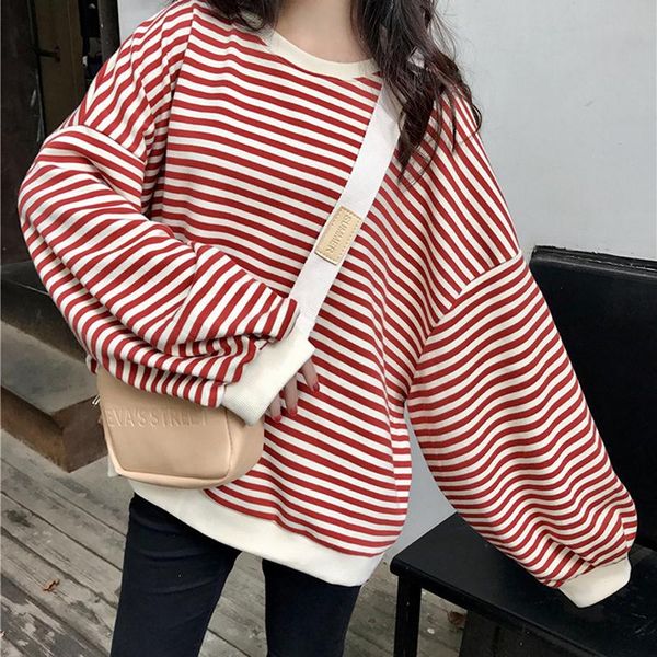women's hoodies & sweatshirts women harajuku oversized 2021 streetwear hoodie striped hip hop winter basic, Black 
women's hoodies & sweatshirts women harajuku oversized 2021 streetwear hoodie striped hip hop winter basic, Black