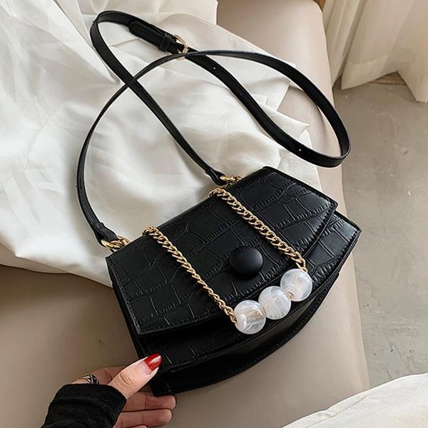 stone pattern small pu leather crossbody bags for women 2020 fashion elegant shoulder bag lady pearl design purses and handbags 
stone pattern small pu leather crossbody bags for women 2020 fashion elegant shoulder bag lady pearl design purses and handbags