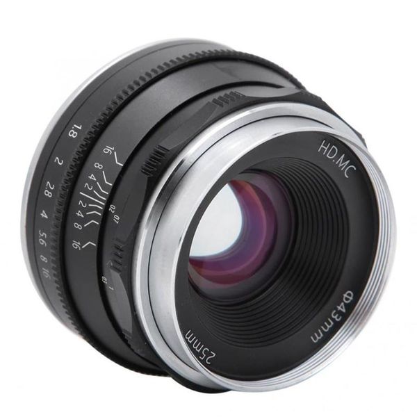 25mm f1.8 большую апертура микро одиночного объектив черного завод прямого металл золото покрыло металлические контакты лучше проводимость с
25mm f1.8 большую апертура микро одиночного объектив черного завод прямого металл золото покрыло металлические контакты лучше проводимость с