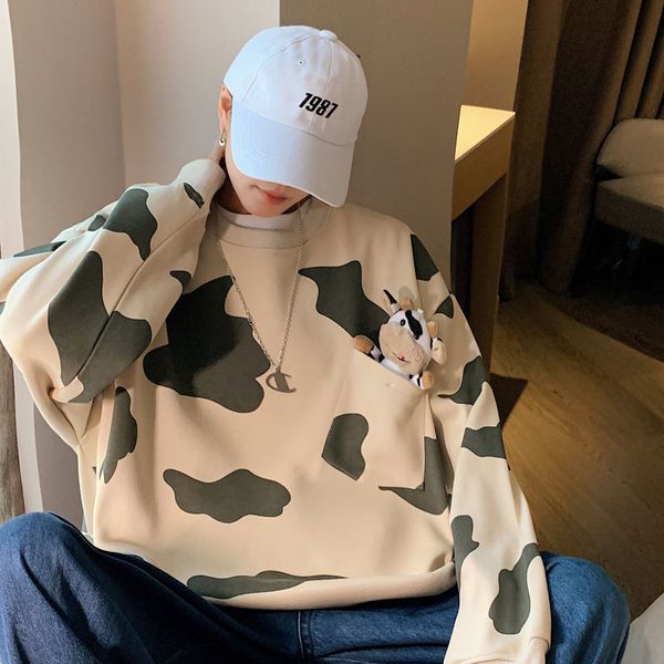 2021 new new man in hoodies instagram cow go with loose taste bf push and heavy harajuku streetwear hoodie jacket shhn, Black
2021 new new man in hoodies instagram cow go with loose taste bf push and heavy harajuku streetwear hoodie jacket shhn, Black