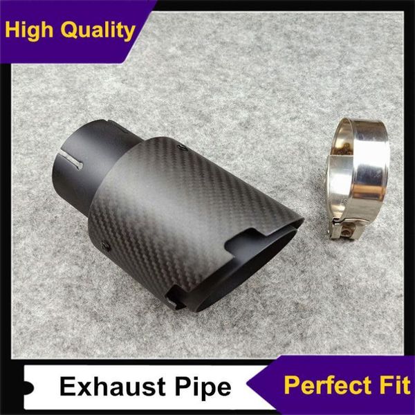 new outlet 76/89/101/114mm matte exhaust car carbon exhaust tip car-styling muffler pipe carbon fiber pipes (1pcs)1
new outlet 76/89/101/114mm matte exhaust car carbon exhaust tip car-styling muffler pipe carbon fiber pipes (1pcs)1