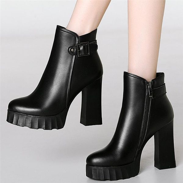 goth punk creepers women genuine leather cuban high heels motorcycle boots female high round toe chunky platform pumps shoes, Black
goth punk creepers women genuine leather cuban high heels motorcycle boots female high round toe chunky platform pumps shoes, Black